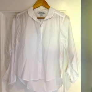 NWT Amour Vert White Button Up